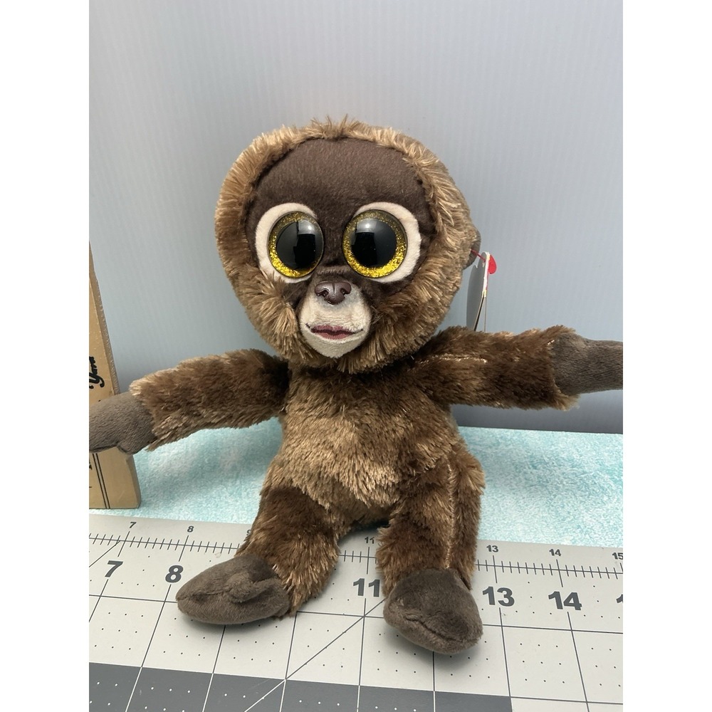Ty Beanie Boos 6" Chessie Monkey‎